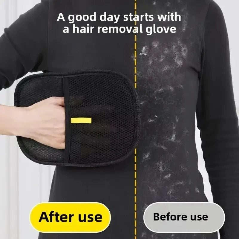 Pet Hair Remover Portable Washable Clothes Hair Dehairing Gloves Pet Cleaning Products Pet Accessories